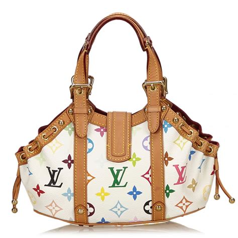 louis vuitton vintage bag white